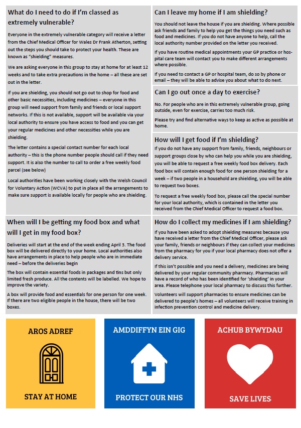 JGriffithsLab's tweet image. Many have contacted me asking what type of health conditions come under "extremely vulnerable" category in relation to #COVID19 . With help of @WelshGovernment I've put together this guide and what you should and shouldn't do if you come under this category. #StayHomeSaveLives
