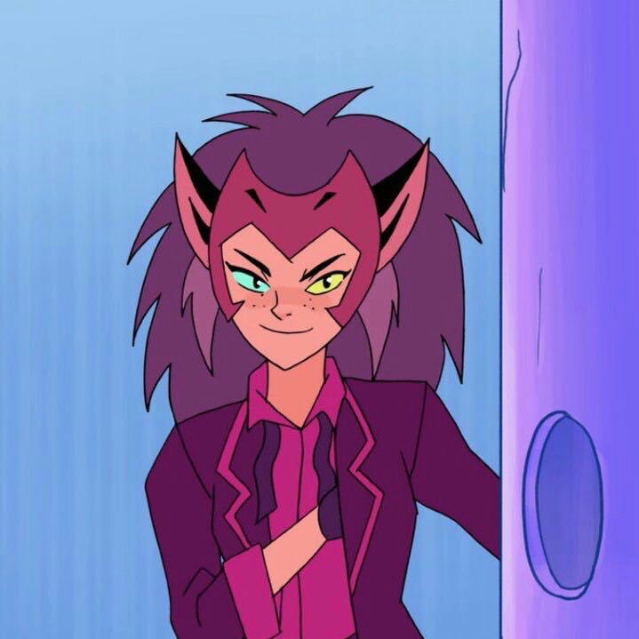 no one asked but here is a thread of catra’s smile; feel free to add more