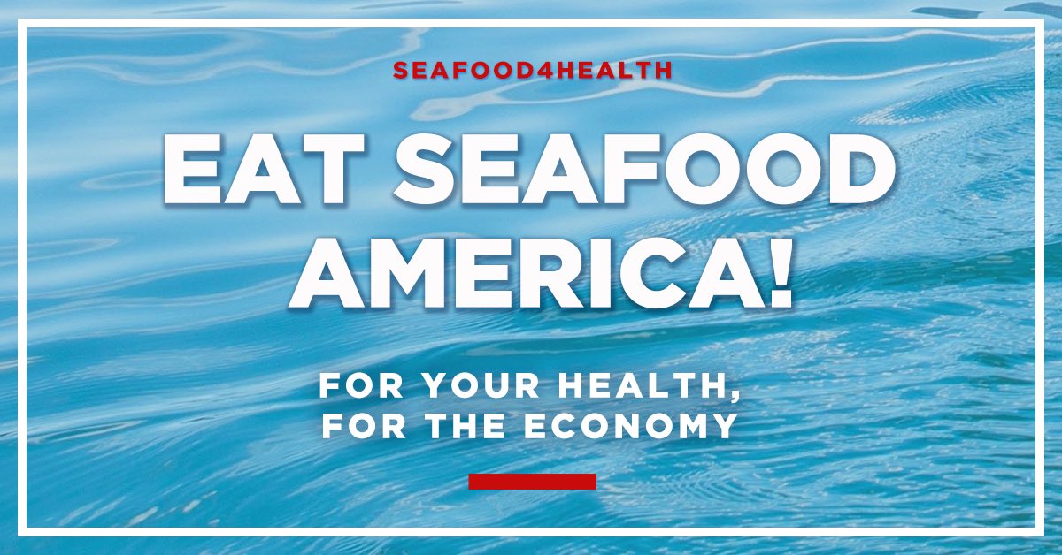 Join the #EatSeafoodAmerica Campaign! 🎉 We encourage Americans to eat seafood and buy seafood to support their personal health and for the economic health of the men and women working in our U.S. seafood economy. Learn more + get involved! seafoodnutrition.org/eat-seafood-am…