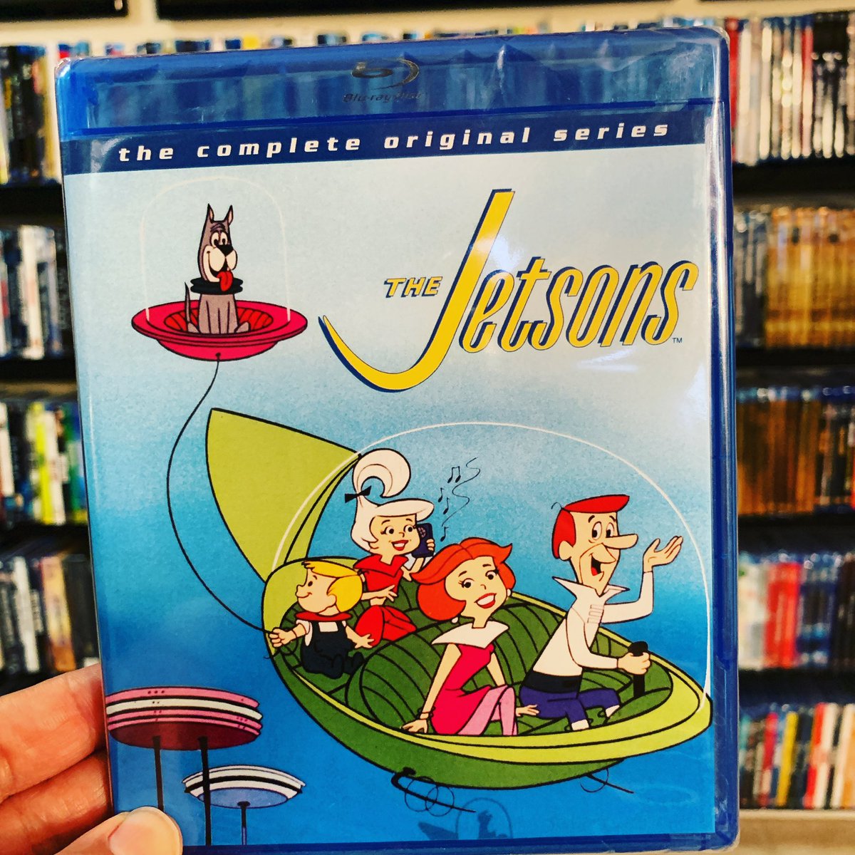 Please give us more #hannabarbera #blurays @warnerarchive we need them ALL. I’m really happy to add #thejetsons the Complete Original series on #Bluray to my #bluraycollection. 
#hannabarberacartoons #warnerarchive #warnerarchivecollection