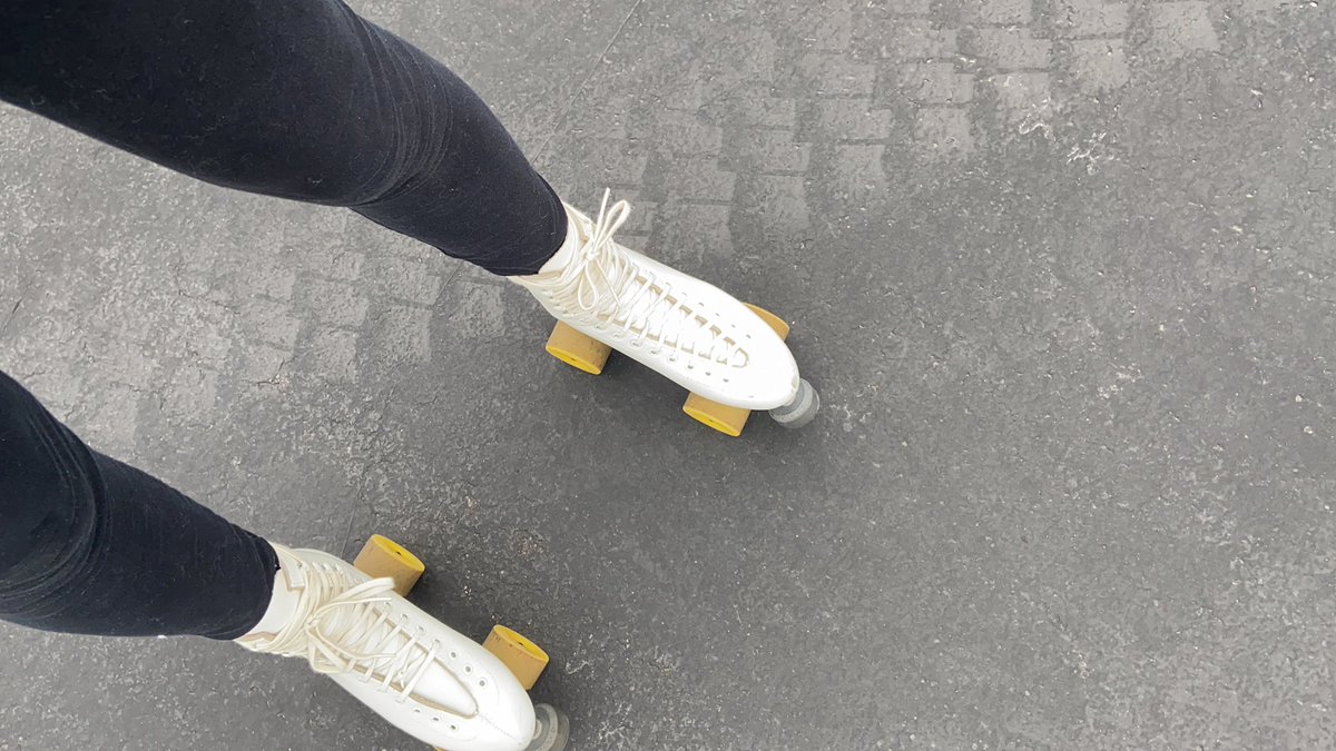 rachel_wenner's tweet photo. Day 7 of the SPHHP step challenge: tragic roller skating attempt, but hey, at least it counts the steps! @ubsphhp #ubstepsboldly https://t.co/ZJIlcIhQIV