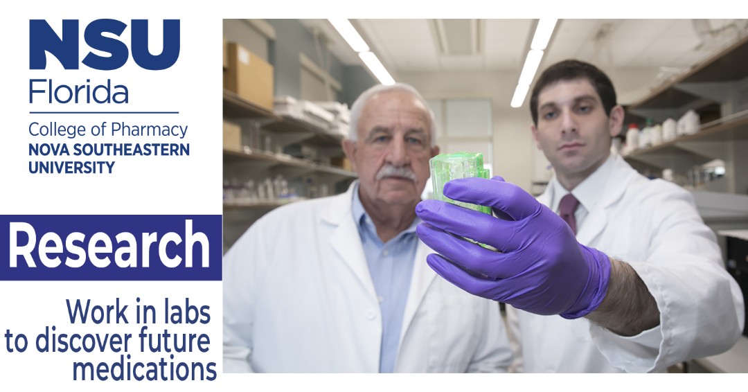 NSUPharmacy's tweet photo. A #pharmacist is more than you think, they are at the forefront of groundbreaking medications through their research. https://t.co/XSZ9P4pDt0