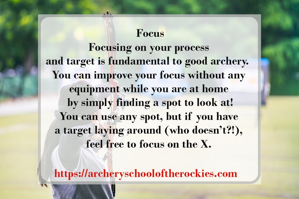 ASRCoSprings's tweet photo. Today's Practice..
Focus
Focusing on your process and target is fundamental to good archery.  You can improve your focus without...
read more:  https://t.co/3sT7lmaJVv

719-ARCHERY
We are in the shop by Appointment 11am-3pm 

#archery #asr #fitness #exercise #tournamentshooting https://t.co/YswYGaz3Lm
