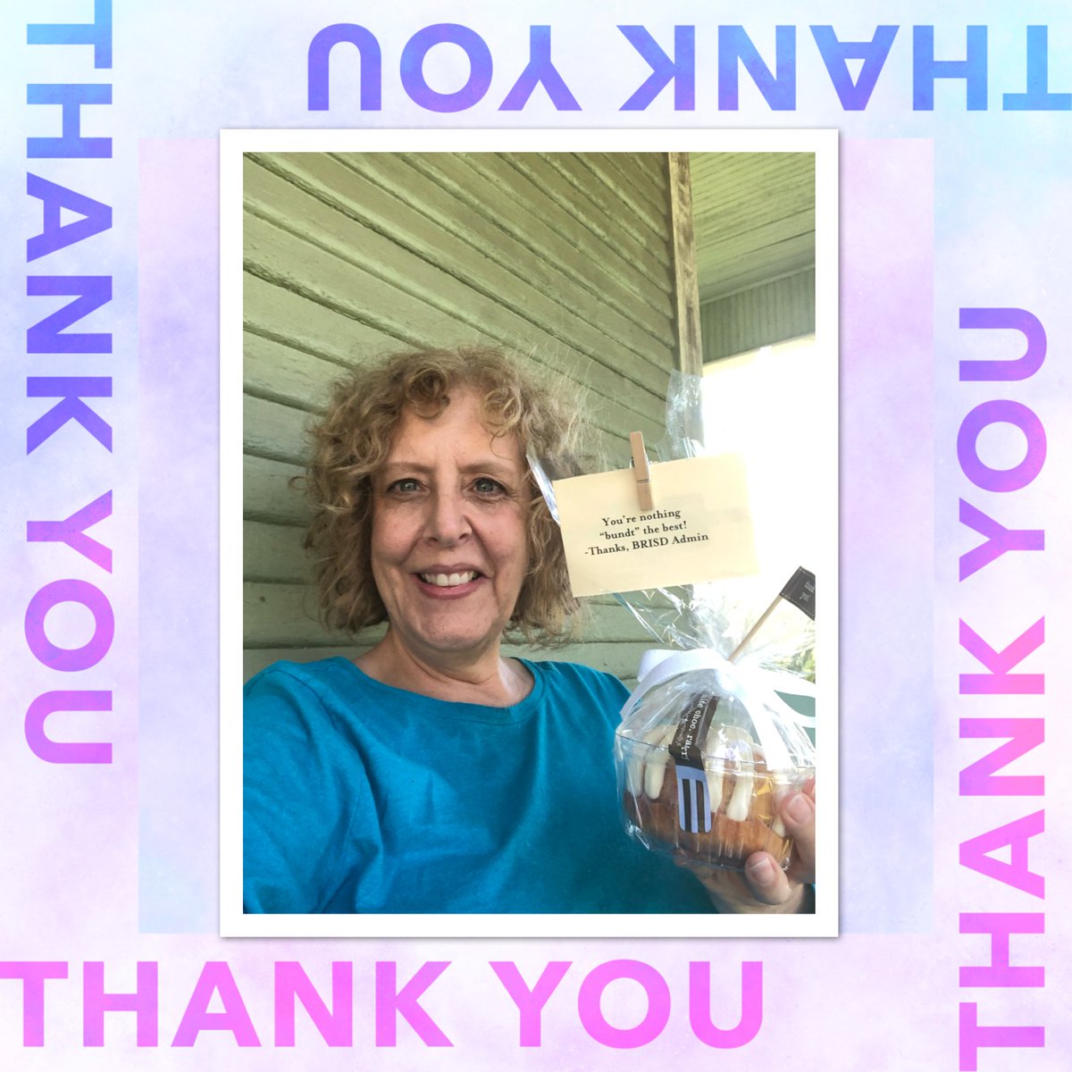 You know that you are blessed to be part of an awesome, caring school district <a href="/BlueRidgeISD/">Blue Ridge ISD</a> when your superintendent <a href="/TxMattKimball/">Matt Kimball</a> is delivering special treats to the staff at their houses and asking how we are doing. Thanks! #schoolfamily 💚🐯😊