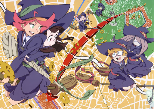 Antonio Luiz M. C. Costa on X: Em Little Witch Academia os 'trouxas' sabem  das bruxas, mas as veem como uma tradição decadente, cada vez menos útil  ante a ciência moderna. O