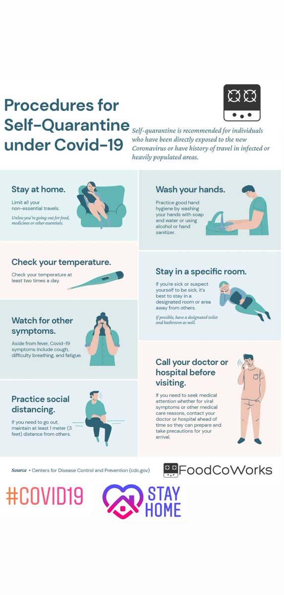 FoodCoWorks's tweet photo. Maintain #socialdistancing and stay at home as much as possible!
The current world scenario calls for our selfless resolve to rise above #humanity and reach out to one another and ensure #safety &amp; well being of our #family, #friends, colleagues and people #Covid19India https://t.co/mbtetVkAzw