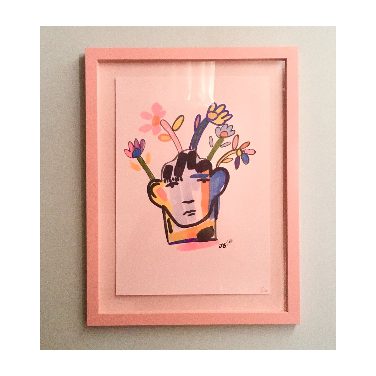 MayfairArtWknd's tweet photo. We asked Nicolas Smirnoff @PaceGallery what’s on your wall? 🖼️“I recently bought a print by Scottish artist #JohnBooth from #StudioVoltaire and it’s a treasured piece. I love the vibrant colours, the composition, and the ‘naïve’ yet fully controlled lines". https://t.co/DcfrtOctvk