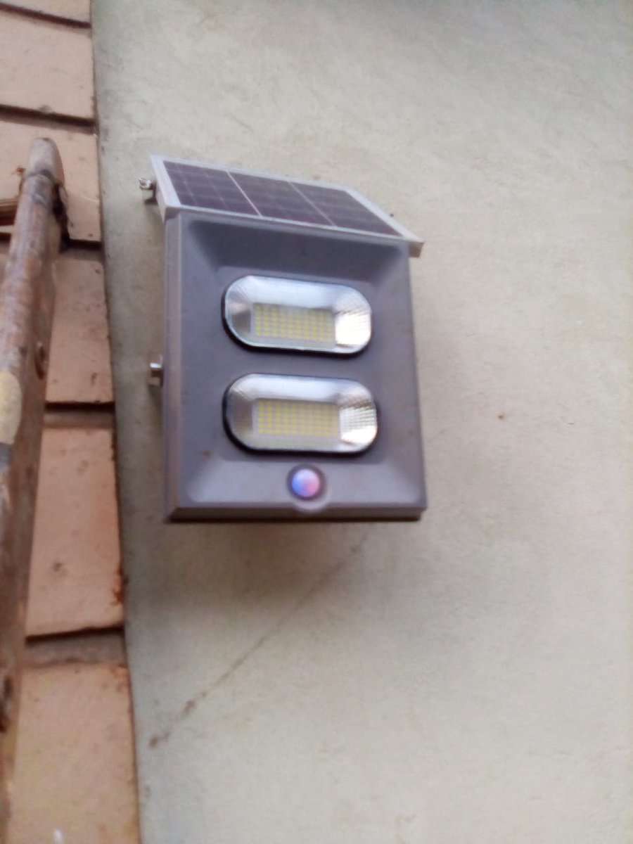 Gideon_Kitheka's tweet photo. SOLAR FLOODLIGHTS.
New models solar powered floodlights
automatic
Waterproof
No wiring
No bills and all weather conditions.
Automatic with photocells senser to automatically switch ON at night and OFF at daytime. https://t.co/aGzG2yZN4C