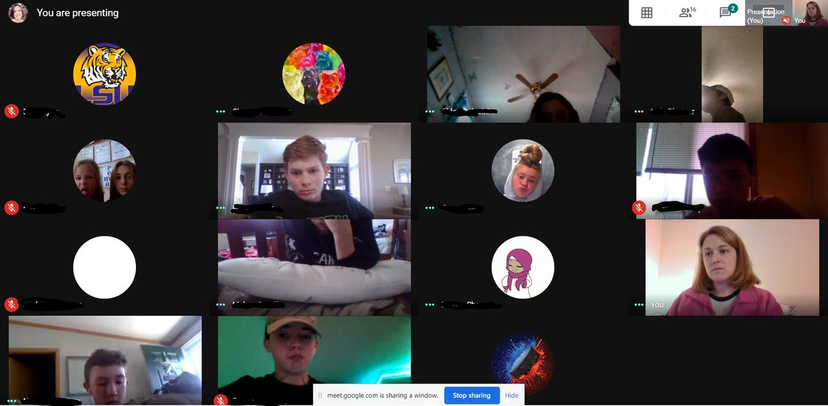 HapnerMelody's tweet photo. First Google Meet went great today! So awesome to see and talk to so many of my students today. Miss them so much! #fmsteach #fpslearn #FultonProud https://t.co/7JDQkFxCB5