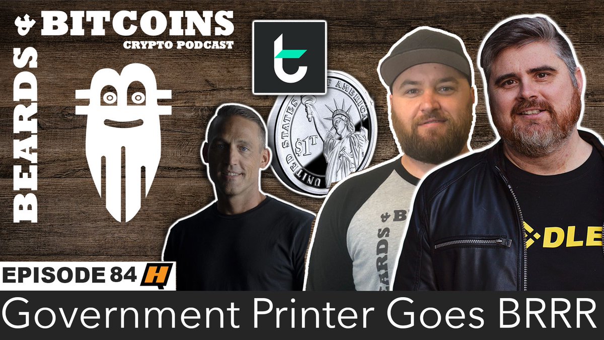 W3BCMedia's tweet photo. Have you listened to Episode 84 of the Beards $ Bitcoins Crypto Podcast? We talk about the government stimulus! Check out the full episode here: https://t.co/WlML7XwtwS @Bitboy_Crypto @CryptoJChains #HowToSpendYourStimulus #cryptocurrency #Bitcoin https://t.co/wLTRYW6jAv