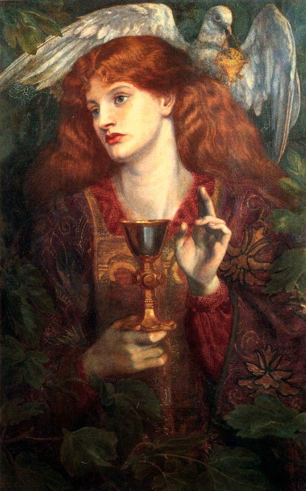 Thread: The Holy Grail, emblem of Divine Grace in physical form, is a cure-all, bringing renewal, hope and promise of Eternal Life! It is the immanent Divine Presence in a sacred object, hidden in our midst, awaiting the seeker of pure heart!  #FairytaleTuesday  #FolkloreThursday