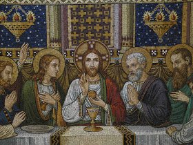 In Arthurian tales the Grail was the Cup that Jesus drank from at the Last Supper. In it, Joseph of Arimathea caught His holy blood at the Crucifixion; the blood that gives victory over death! When sickness fell upon Land and King, the Knights of Arthur saught its healing power!