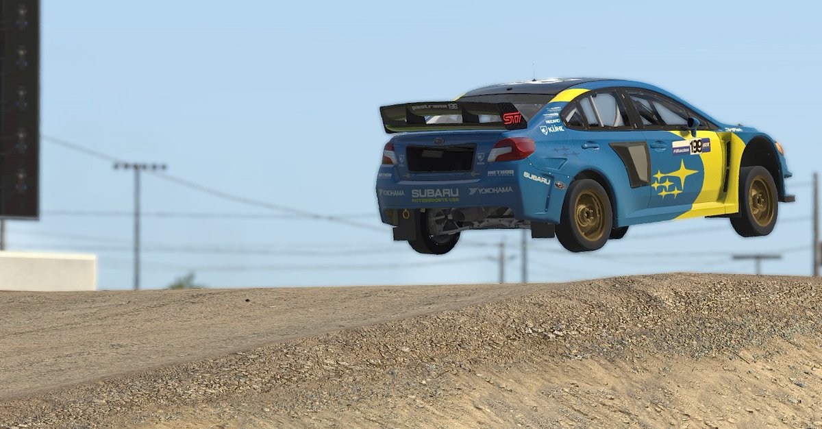 subarums_usa's tweet photo. The #Subaru iRX All-Star Invitational presented by @YokohamaTC kicks off this Friday in partnership w @iRacing. #SubaruMotorsportsUSA will field a three-car team of @TravisPastrana, @scottspeed &amp; @BrandonSemenuk w @ChrisAtko joining Team Yokohama. Tune in Fridays at 6pm ET! https://t.co/hYNEDYzJqc