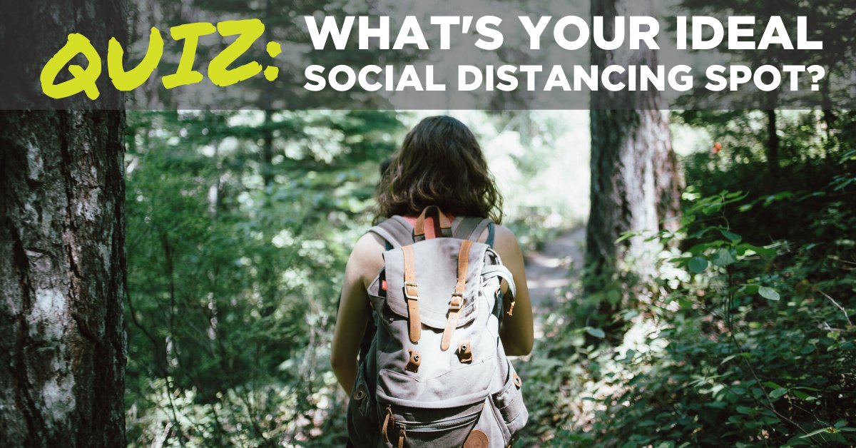 Good news! It is still safe to spend time outdoors, as long as you are smart and responsible about it. So where in Greater St. Cloud is the best place to socially distance outside? Take the quiz to find out! bit.ly/2UP0gpi