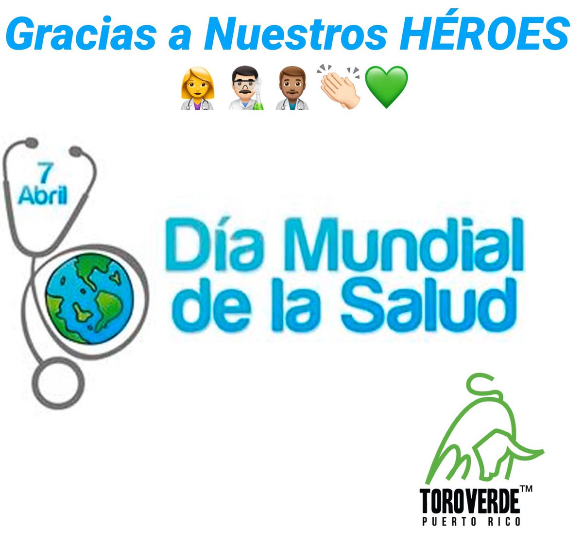 Departe de nuestra gran familia de Toroverde Adventure Park queremos agradecer y honrar la labor diaria las cuales arduamente realizan nuestros Héroes de la salud.   💚👩‍🔬👨‍🔬👩‍⚕️👨‍⚕️🚑🏥💚

#diamundialdelasalud  #QuedateEnCasa  #GraciasHeroes  #HeroesDeLaSalud  #toroverde