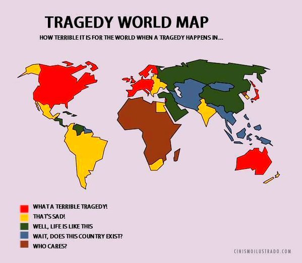 Tragedy World Map 

#Tragedy #Map #Maps #Terriblemaps #TerribleMap