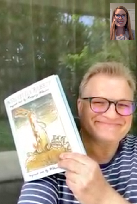 HannahDrown's tweet photo. @DrewFromTV Thank you for the storytime reading! Cleveland is lucky to have you. It was a treat during a scary time. https://t.co/i3QcWmjGTx https://t.co/9Lqqm7NDYi