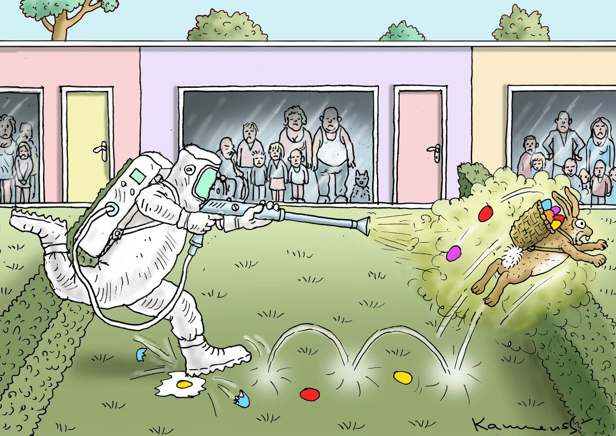 actualiteitjunk's tweet photo. #coronavirus #stayhome #Easter @MarianKamensky1 https://t.co/rotXjJ0P88