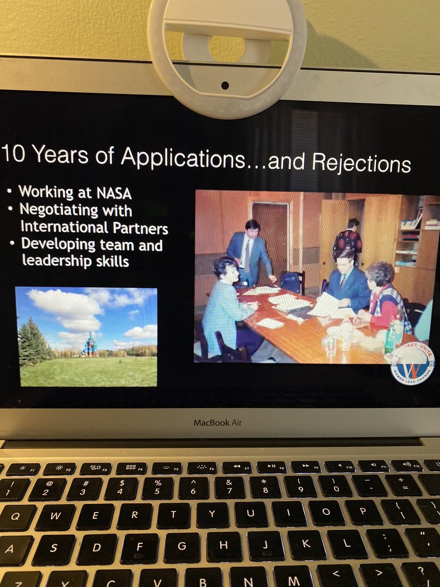 Peggy Whitson <a href="/wlcglobal/">Women Lead Change</a> #wlcglobal #wlcICR2020 #connectunitewlc Never give up your dreams!