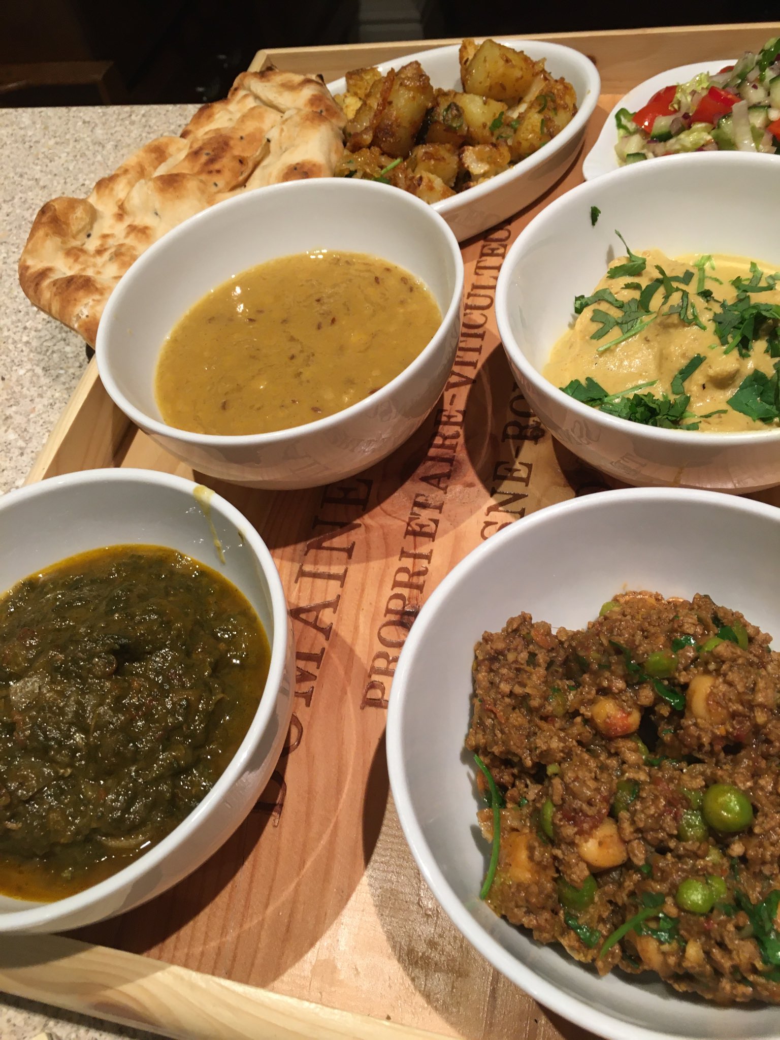 Bryan Webb On Twitter Tonight S Cook In Indian Chicken Tikka Sheek Kebab Followed By Saag Gosht Chicken Korma Lamb Keema Chana Dal And Cauliflower With Potatoes Inspired By Madhur Jaffrey S Book From The 80 S And Mowgli Cookbook But The