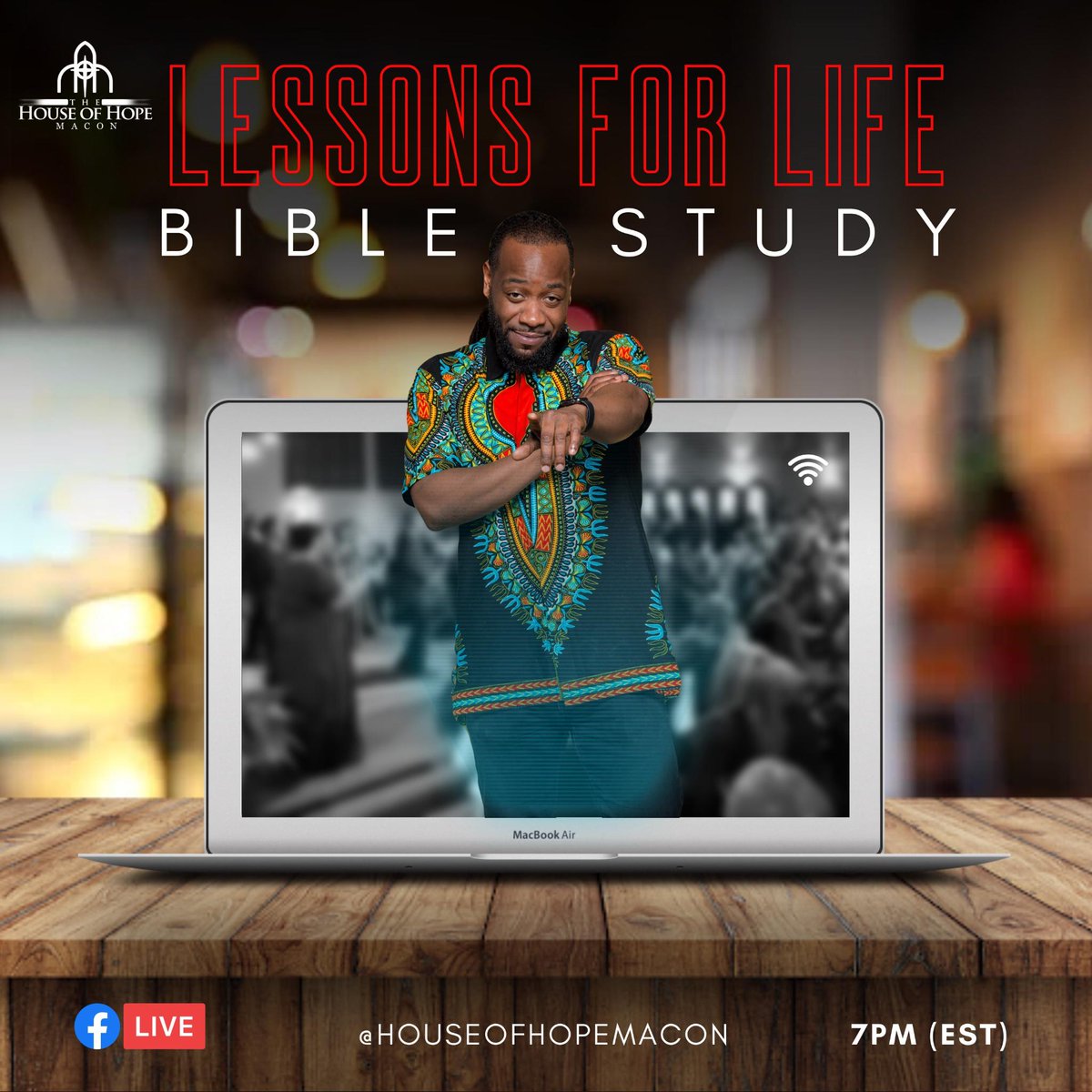 hohmacon's tweet photo. Join Pastor @jchowardSPEAKS as he leads us in #LessonsOfLifeStudy tonight! @edeweysmith #RadicalFaith #VirtualChurch #HOHMNation https://t.co/DCMPdNHuDs