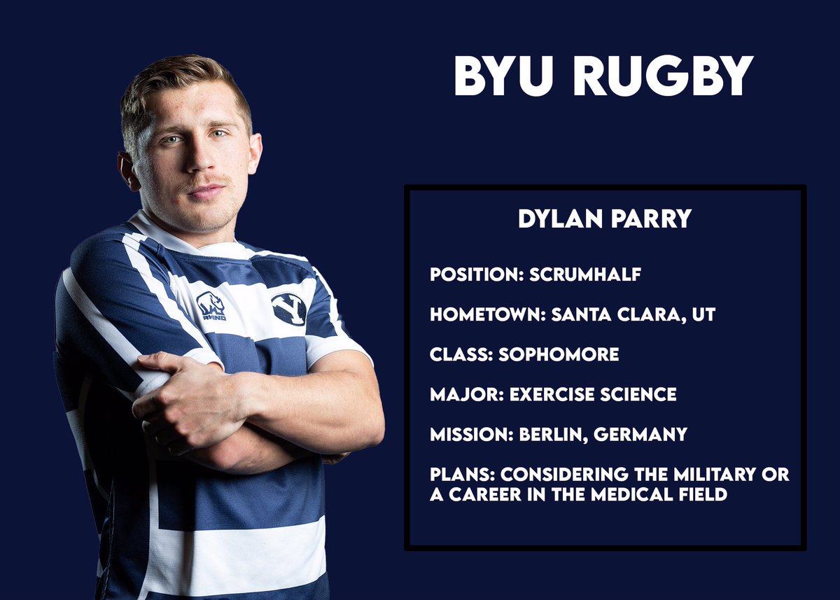 Get to know <a href="/byurugby/">BYU Rugby</a>’s Dylan Parry!