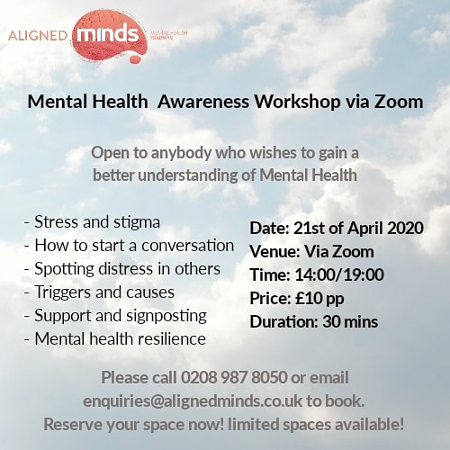 Aligned_Minds's tweet photo. #MentalHealthAwareness #Zoom #Training #wellbeing #wellness #COVID19 #coronavirus #selfcare #alignyourmind #mentalhealth #TuesdayMotivation #TuesdayThoughts #stress #stressfree #onlinetraining #Mindfulness #meditation # https://t.co/kegtHNUi4A