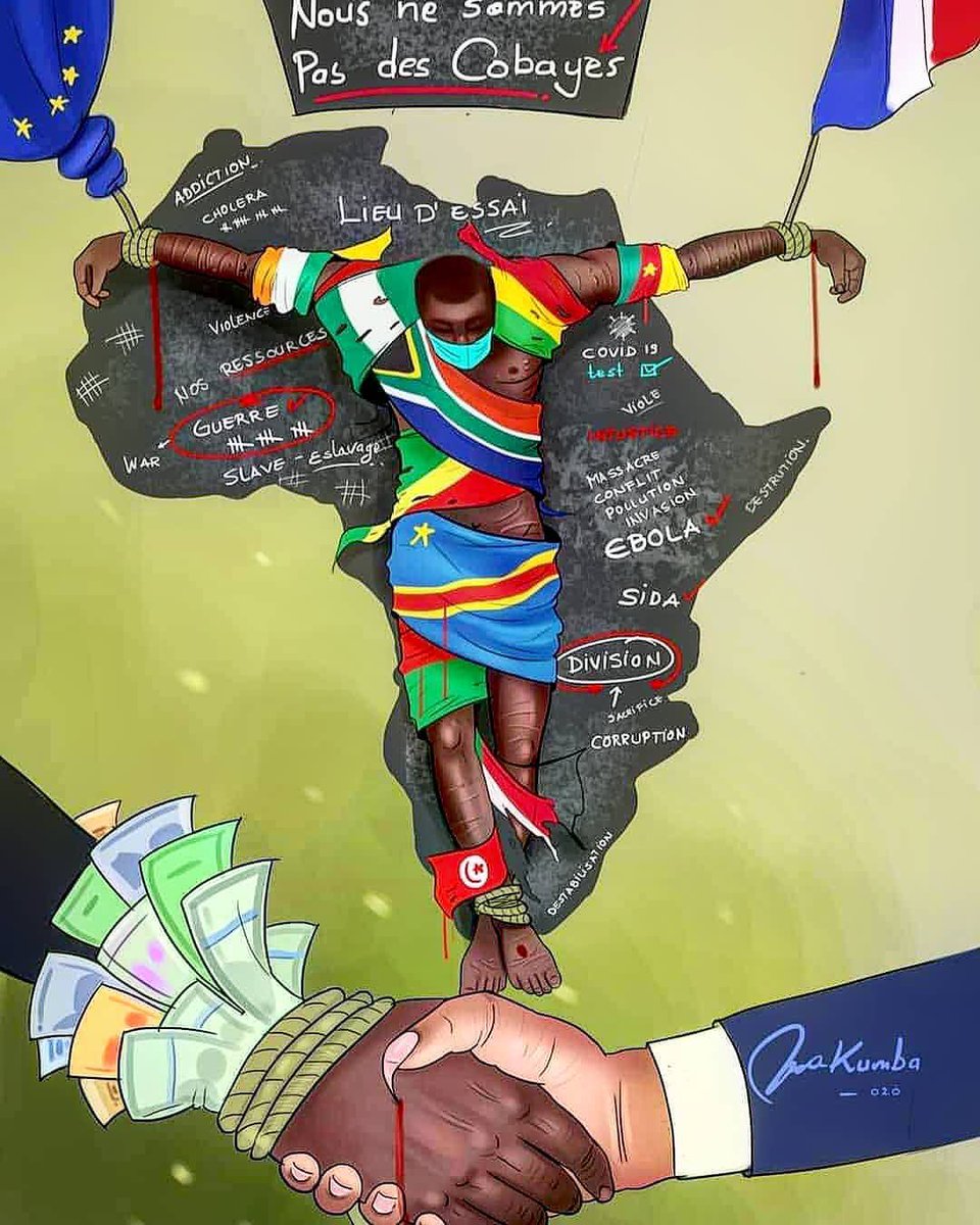 zeynebkacha's tweet photo. #AfricansAreNotLabRats 
#Africa 🙌🏽 https://t.co/ZsjAJzUK4Q