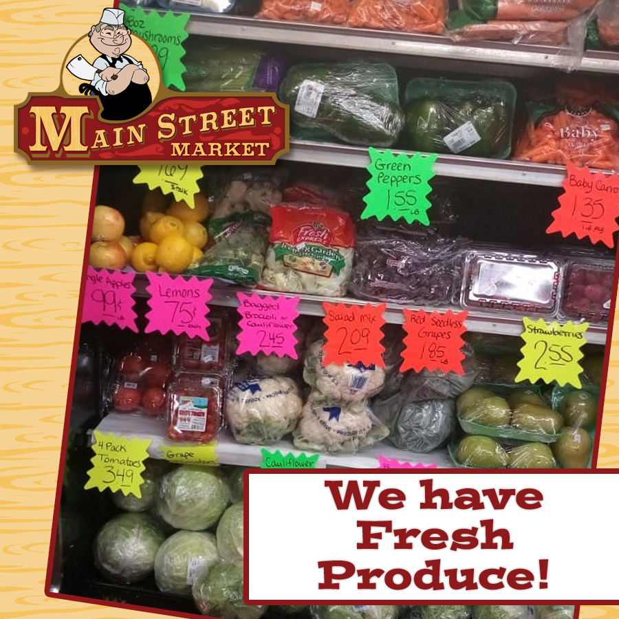 Main Street Market on Twitter "We have fresh produce. We are located