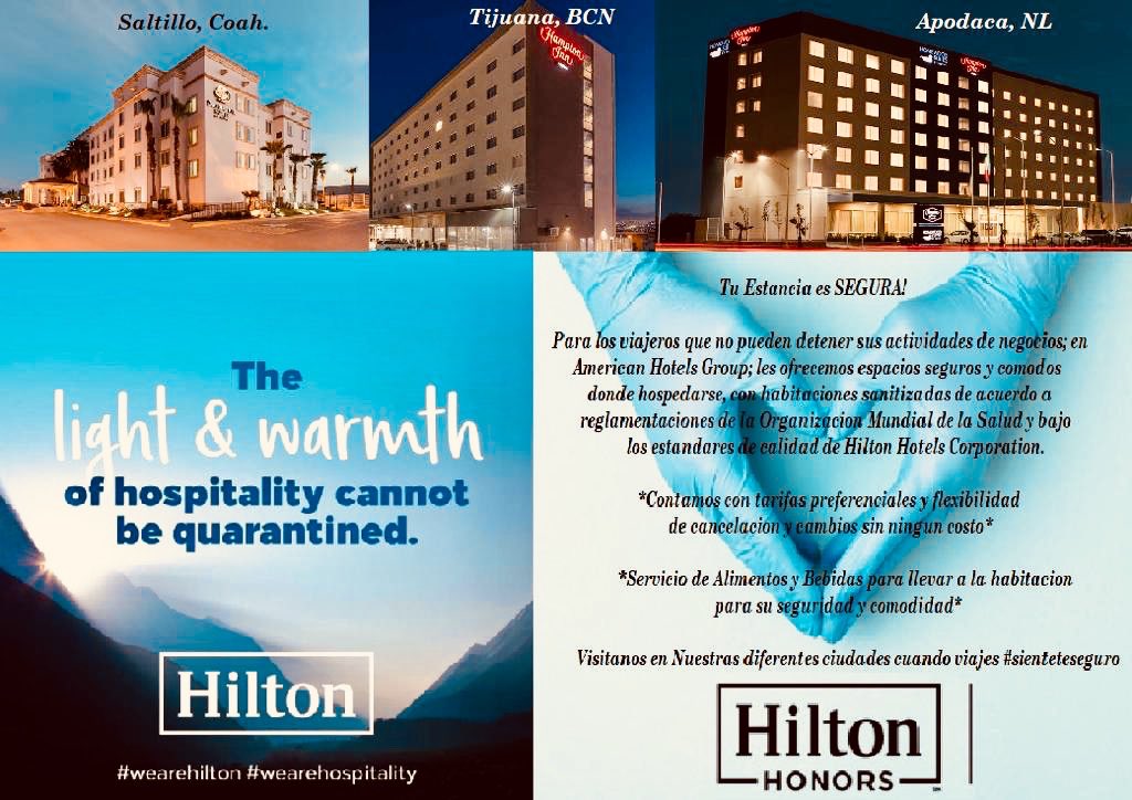 DoubleTreeSLW's tweet image. Tu estancia es SEGURA!✅ Reserva con nosotros y siéntete confiado🙏 bit.ly/DoubletreeSuit…
bit.ly/HamptonInnByHi…
bit.ly/HamptonInnbyHi…
bit.ly/HomewoodSuites…
 #estaremoslistospararecibirte