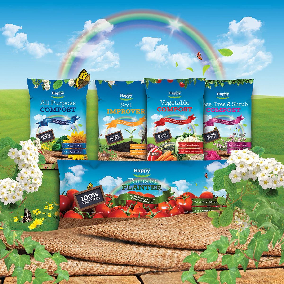 greenergardener's tweet photo. @PeatFreeApril Peat-free sales have been very strong this year. Happy Compost sales up ten-fold on previous years for the first quarter. Consumers love it 😍 https://t.co/pK0BNWVHEb