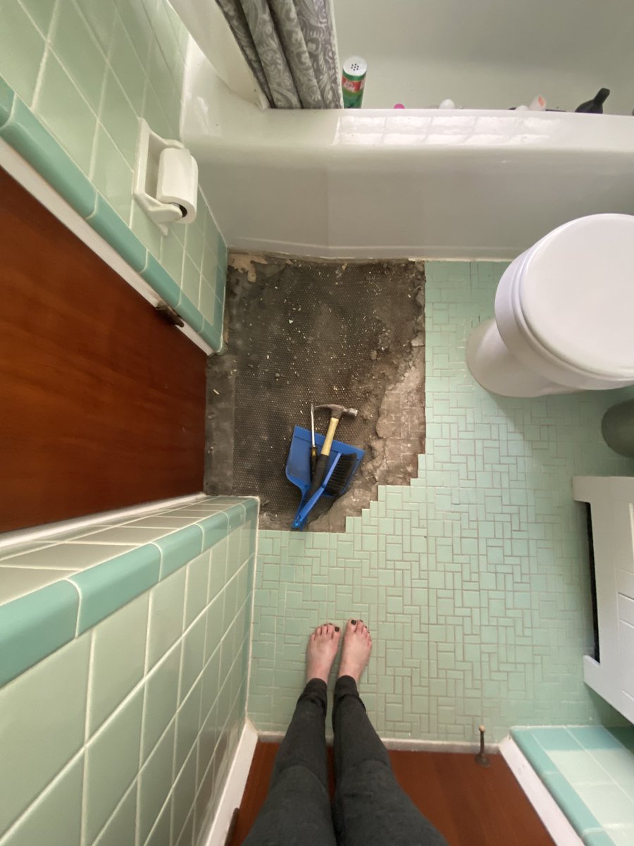 aeternusphoto's tweet photo. @joe_pescespada Meanwhile, I’m at the start of my own project. #GoodbyeGreen #HelloGrecianWhiteMosaics !!! Stay tuned for progress. https://t.co/XrWfEJ7jK0