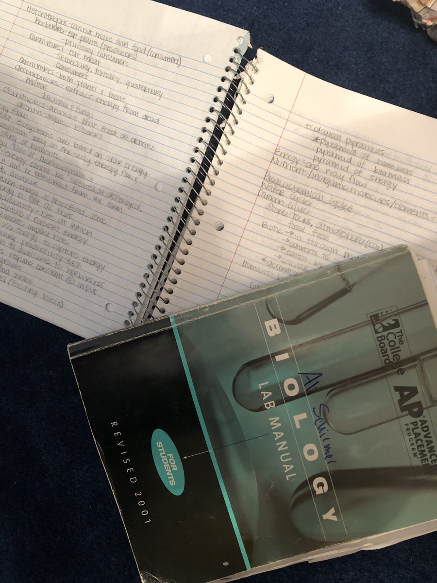 Okay fine, I’ll admit that I have a bit of a hoarding problem. But if I didn’t, I wouldn’t have just stumbled across my AP bio notes from 2007-2008 🤣<a href="/BioTeachMullins/">Corey Mullins</a> was such a good teacher that I didn’t want to part with them!