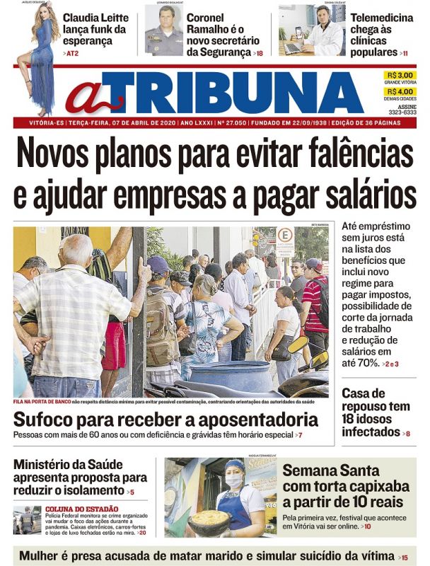 doseextraleitte's tweet photo. Claudia Leitte também é destaque do Jornal A Tribuna, do Espírito Santo, desta terça-feira (07). A cantora concedeu entrevista ao AT2 e falou sobre sua parceria com MC Zaac e sobre o álbum "Bandera Move". https://t.co/saPGEd7yUa