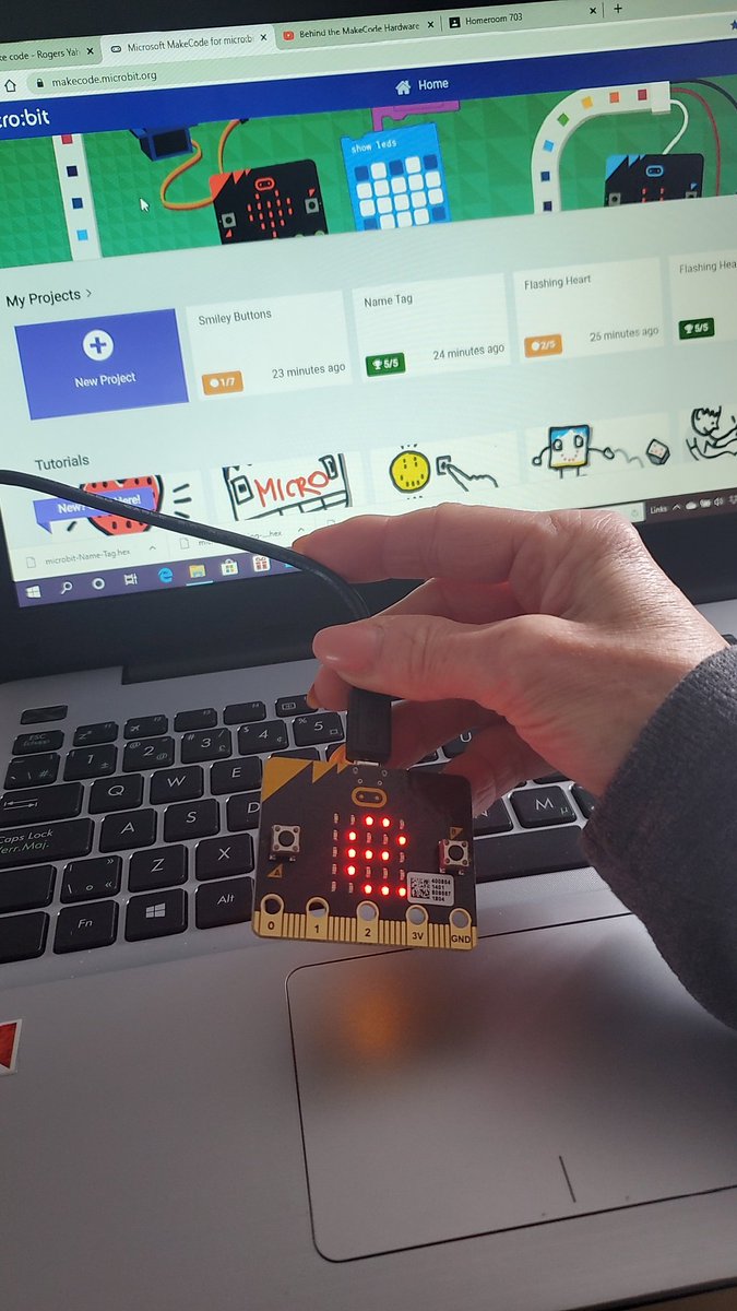 FifieldPaulette's tweet image. Learning never stops #microbit #codingfromhome