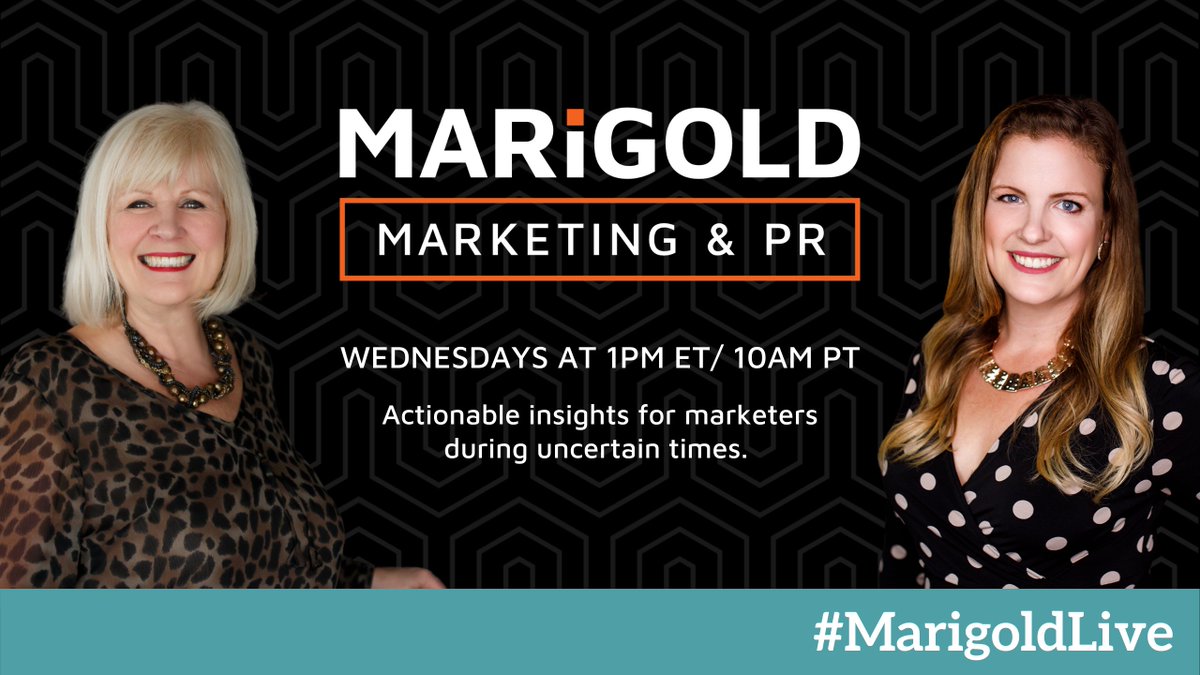 Did you miss the first #MarigoldLive? The recording of the conversation with <a href="/GrowOpportunity/">Grow Opportunity</a> and <a href="/detonateCA/">Detonate Cannabis</a> is now available! Marigold will be live again tomorrow, Wednesday April 8th to discuss cannabis and social good.
buff.ly/2VaULAl