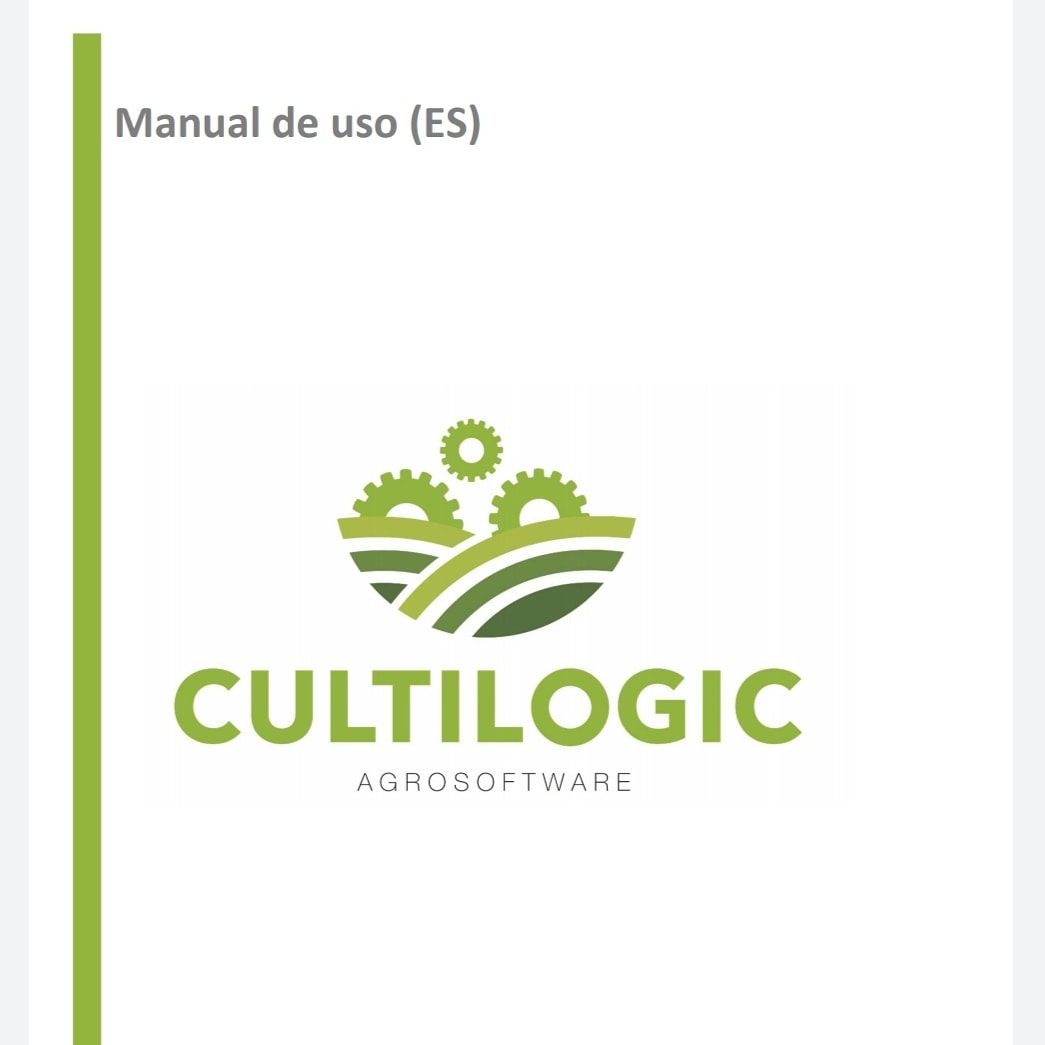 cultilogic_cast's tweet photo. Ya teneis disponible el nuevo manual de uso de CULTILOGIC. Mucho mas exhaustivo y detallado que la versión anterior.  #cultilogic #manual #Agricultura  #mejoracontinua #software https://t.co/BfGuo5WA52