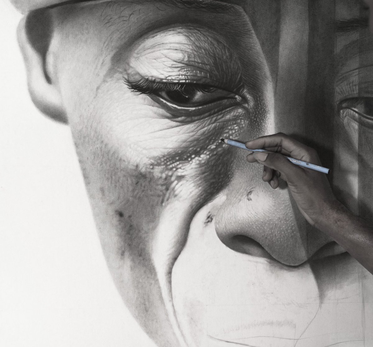 m0usaaa2's tweet photo. Hi guys. It's my birthday today - 7th of April. Show some love 😙

These are some of pencil drawings done with charcoals.  Let's spread love and creativity at this time of Isolation 🖤🖤  Wishing you guys the very best https://t.co/L5i9yHhgPT