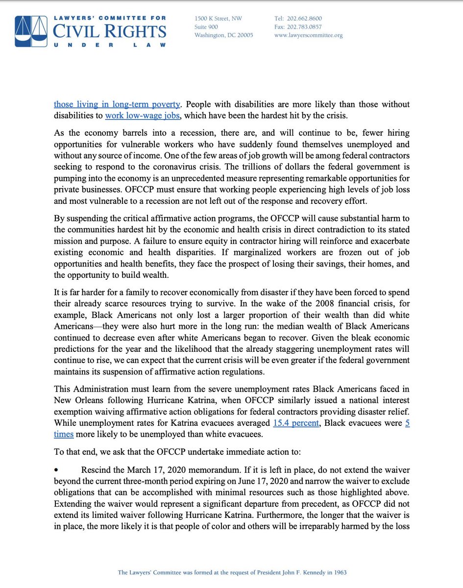 Screenshot of page 3 of the letter. The full text is available at the link in the original tweet.
