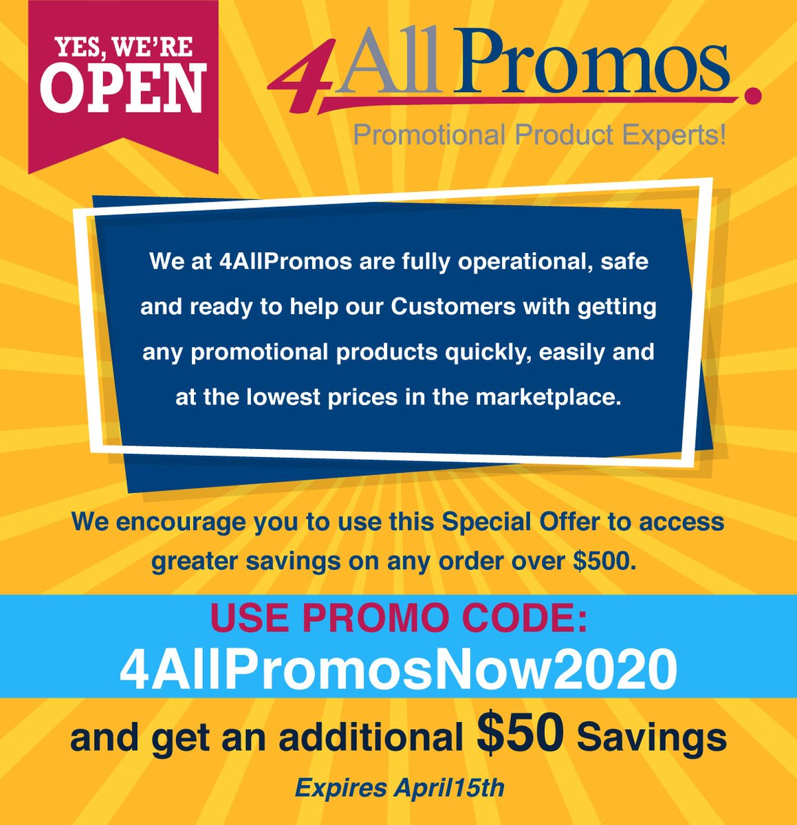 4AllPromos's tweet image. We're fully operational, safe, and here to help however we can :D