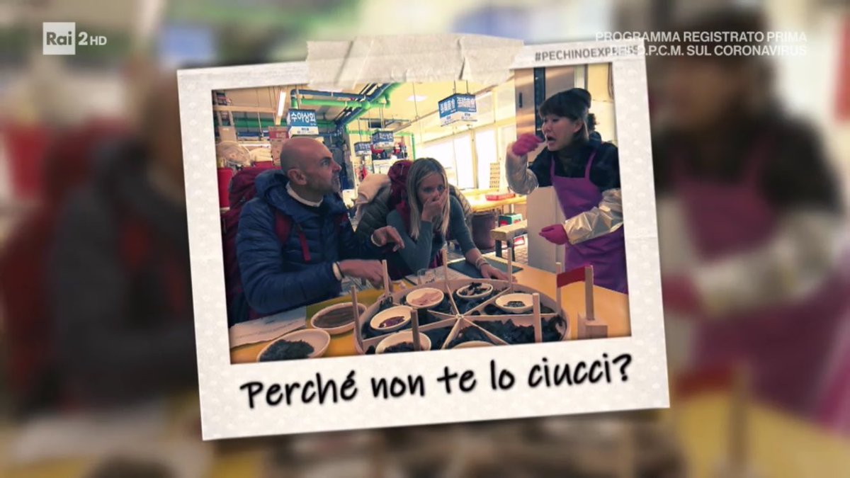 Righetto01's tweet photo. NULLA DA AGGIUNGERE #pechinoexpress https://t.co/KwmesRjNIT
