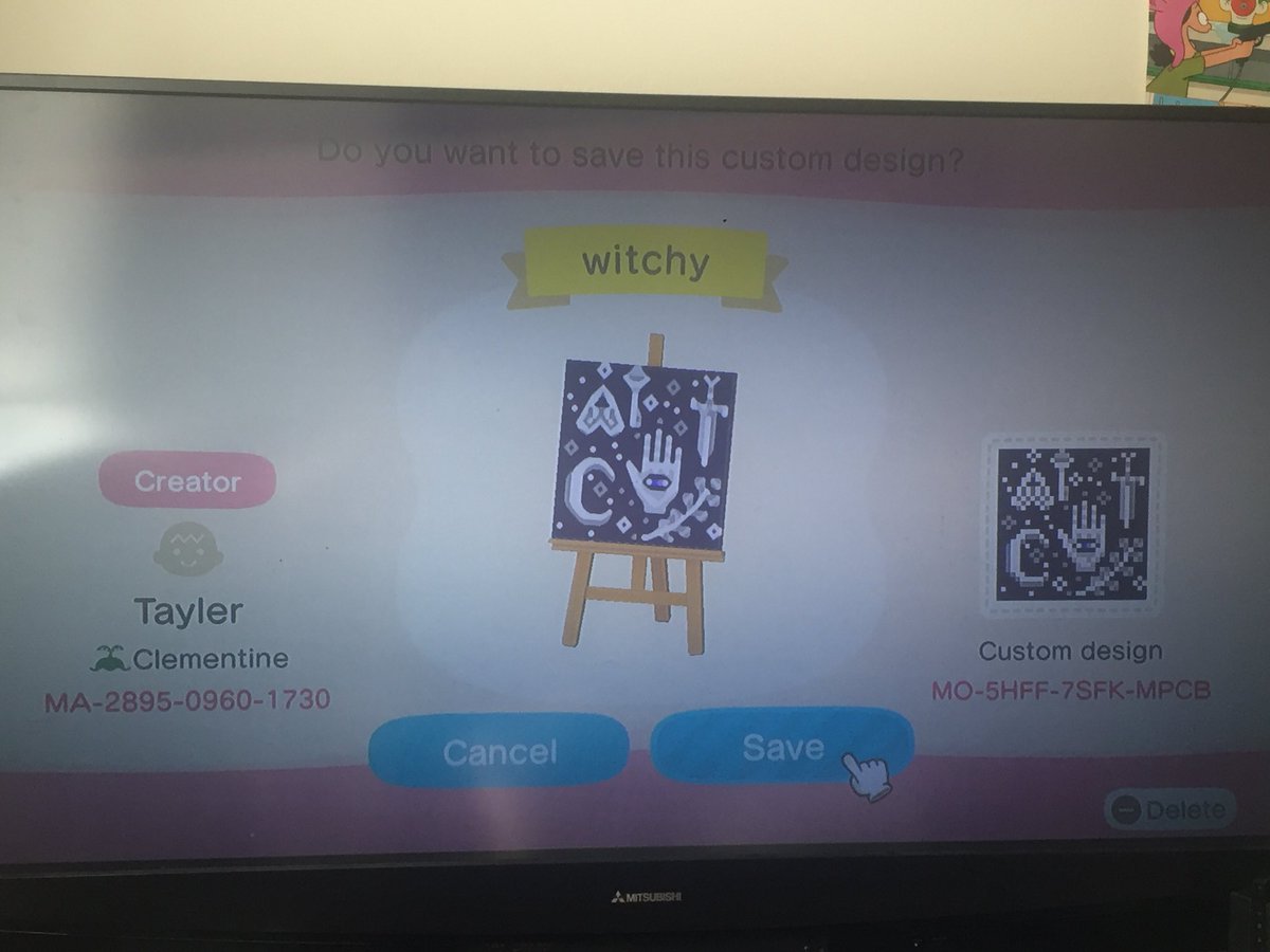 Taylermaed's tweet photo. New designs up! (Srry about the pic quality, idk how to post from the switch >.<) dress comes in black, purple, and red!
#acnh #AnimalCrossingNewHorizions #ACNHDesign #creatorID https://t.co/9bGh4dmw67