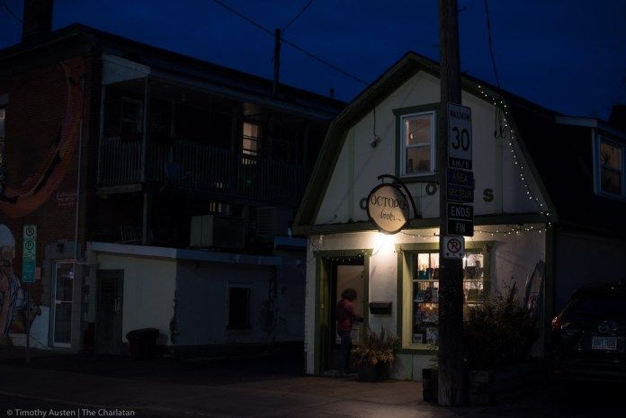 CharlatanLive's tweet photo. NEWS: “Like many local independent businesses in Ottawa and across the country, we won’t get through this challenging time without the support of our community."

"The impact of COVID-19 on Octopus Books": https://t.co/xzpahARG27 https://t.co/WcgVxeafDw