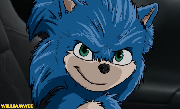 Movie Sonic (Old Design)