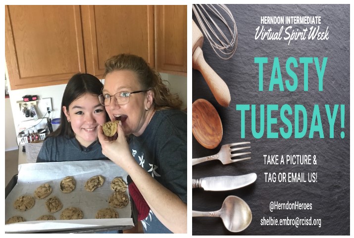 hhh_ComputerLab's tweet image. Tasty Tuesday! ... Can't keep any distance from these cookies! @herndonheroes