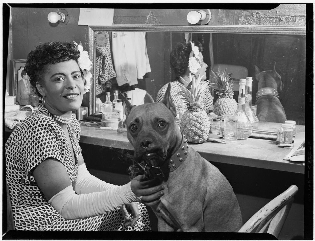 Celebrating the great Billie Holiday today 🥰