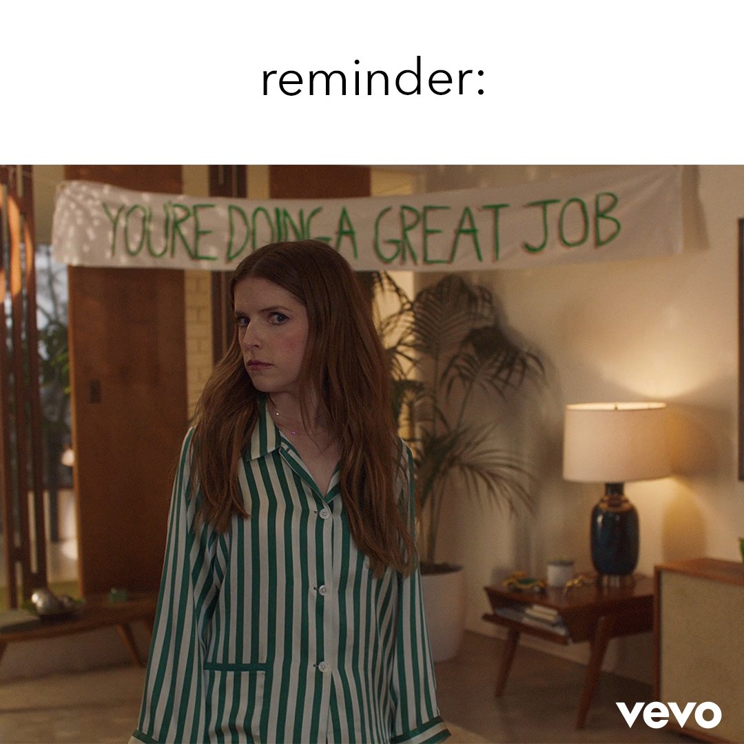 [THREAD] The Quarantine Diaries (as told by  @jtimberlake &  @AndersonPaak's “Don’t Slack” starring  @AnnaKendrick47)  