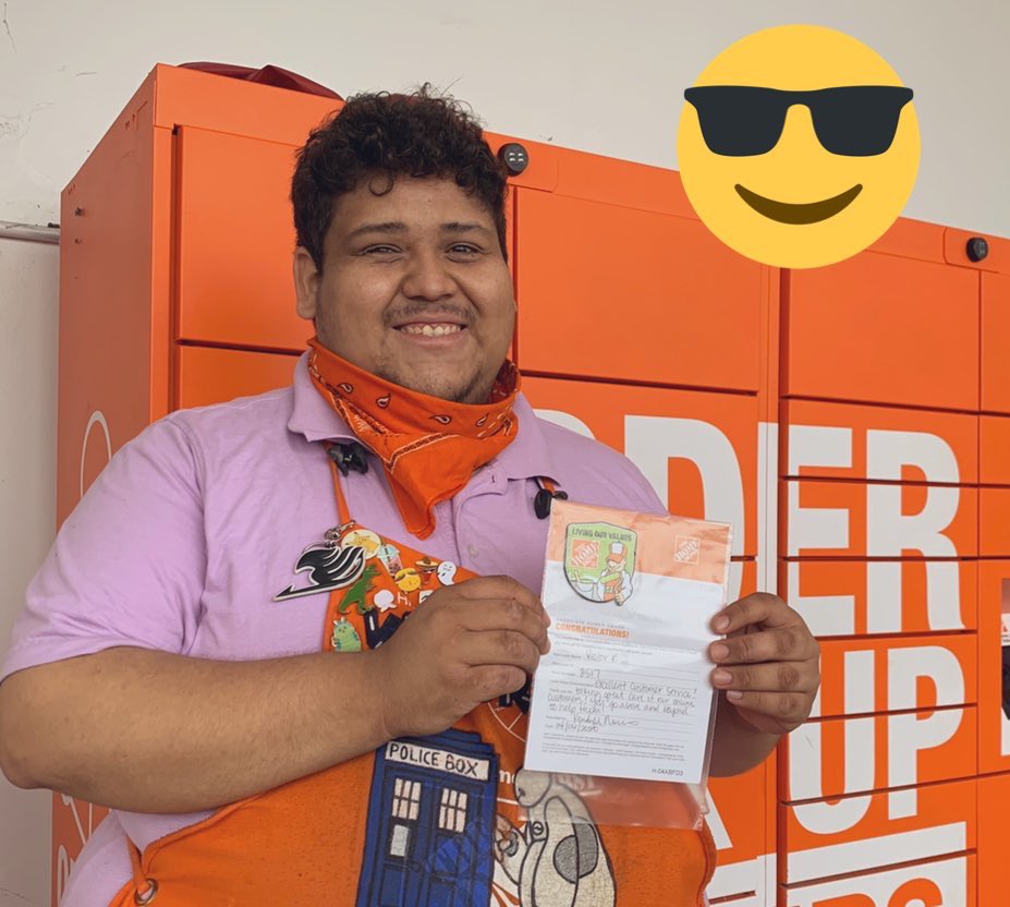 Way to go Victor!!! Customer Praise for taking care of their online order!