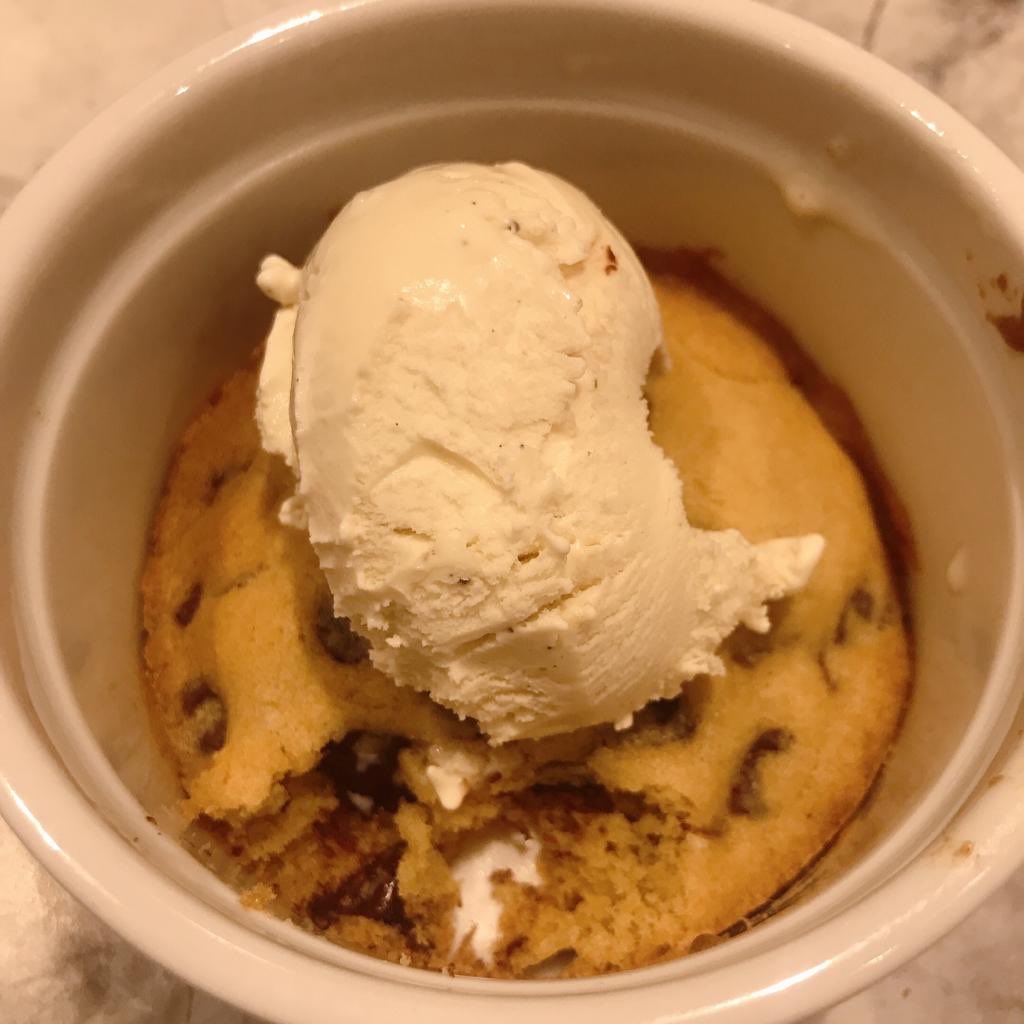 Cooking my way through #coronavirus since #Quarantine began. For the past 9 days I have been cooking 1-2 <a href="/Nigella_Lawson/">Nigella Lawson</a> recipes a day for the #NINEgella challenge. Day 1: Linguine with lemon, garlic and thyme mushrooms and baked chocolate chip cookie dough pots - #delicious!