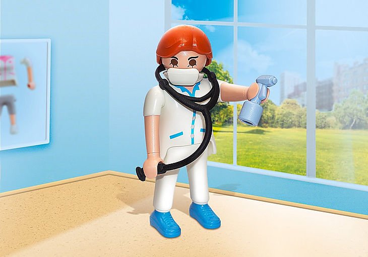 Clickeros_'s tweet image. Unas cajitas que han sacado en Alemania, todo lo recaudado va para La Cruz Roja alemana y su lucha contra el coronavirus. #playmobil @playmobil